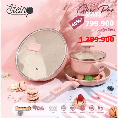 Jual Stein Cookware Glow Pan In Series Stein Cook Ware Alat Masak