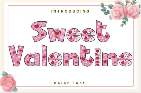 Sweet Valentine Font By AchiArt Creative Fabrica