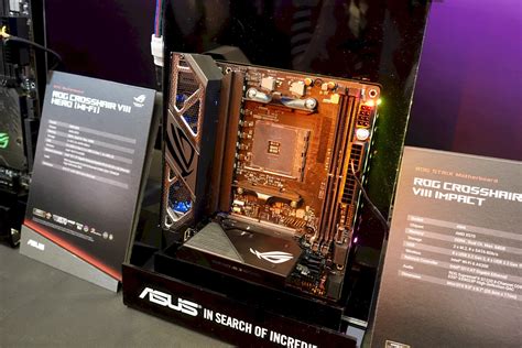 Computex Une Carte Mère Asus Format Mini Dtx Très Originale Pour Ryzen 3000