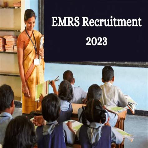 EMRS TGT Recruitment 2023 Notification Out For 6329 Teacher Posts