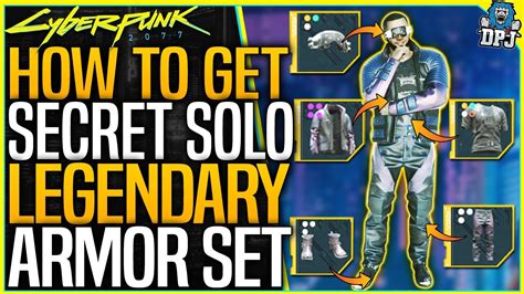 Cyberpunk 2077 How To Get Full SOLO Legendary Armor Clothing Set