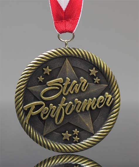 Picture Of Star Performer Medal