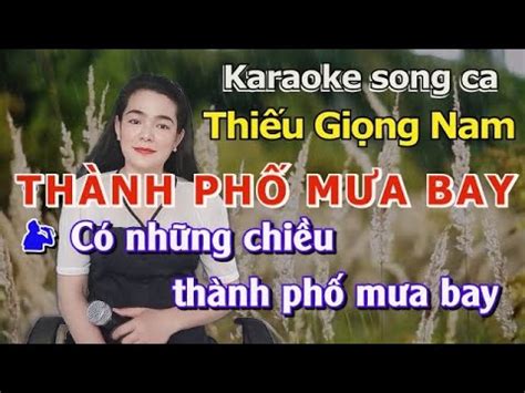 Karaoke Th Nh Ph M A Bay B Ng Giang Song Ca Thi U Gi Ng Nam H T V I