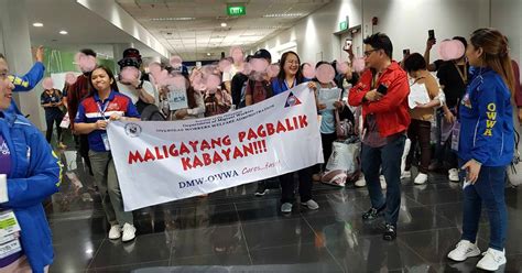 Govt Repatriates 100 Distressed OFWs From Kuwait The Filipino Times