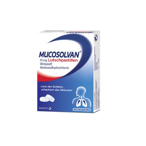 Mucosolvan 15 Mg Lutschpastillen Marien Apotheke