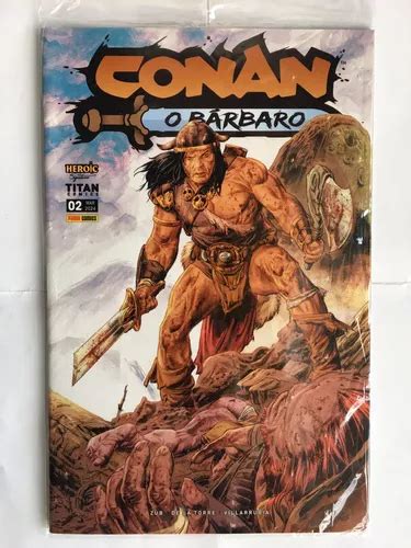 Hq Panini Conan O Bárbaro Volume 02 2024 MercadoLivre