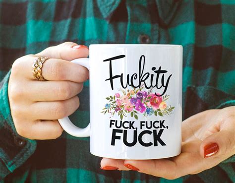 Curse Word Mug Cussing Mug Mug With Curse Words Funny Curse Etsy