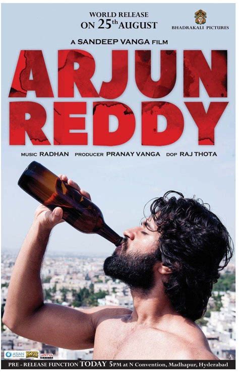 Kickass posters of Arjun Reddy | Full movies download, Movies online, Movies 2017 download