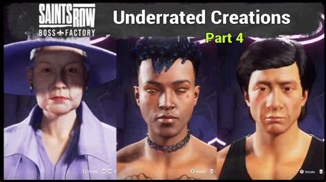 Saints Row Boss Factory Underrated Creations Part Characters