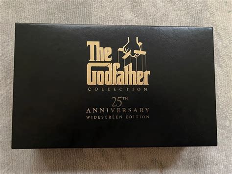 The Godfather Collection Vhs Video Box Set