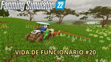 APLICANDO NAS ERVAS DANADINHAS VIDA DE FUNCIONÁRIO 20 FARMING