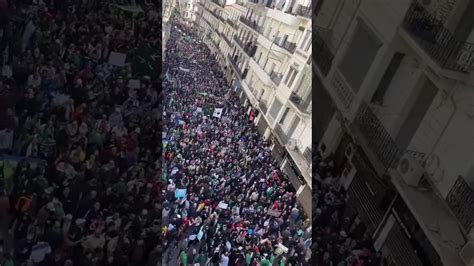 عاجل الجزائر العاصمة حراك الشعب يريد إسقاط النظام مسيرة السبت 22