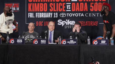 Bellator Heavyweights Kimbo Slice And Dada Throw Verbal Blows