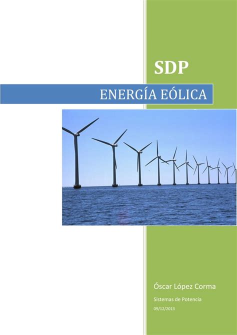 Documento Energ A E Lica Pdf Pdf