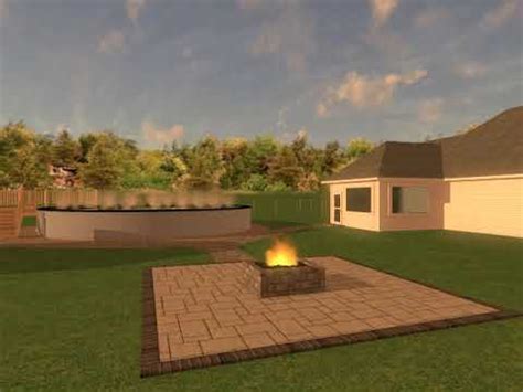 Foucelandscaping On Tumblr 3D Landscape Design Backyard Walkthrough