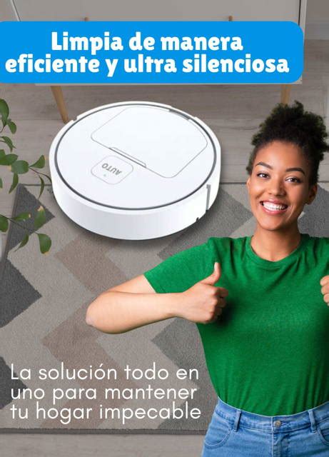 De Descuento Hoy Cleanrobot Aspiradora Ltima Generaci N