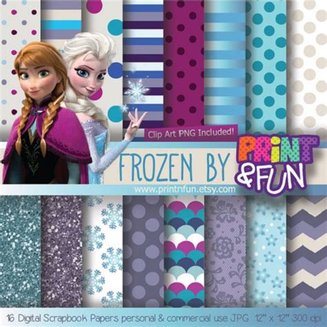 Papel Digital Frozen Elo Produtos Especiais