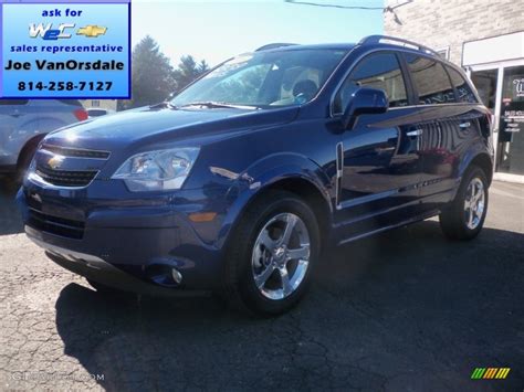 2013 Blue Topaz Metallic Chevrolet Captiva Sport LT 85804125 Photo 4