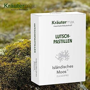 Isl Ndisch Moos Pastillen Hustenbonbons Zuckerfrei Lutschtabletten