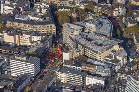 Luftbild Bochum Weihnachtsmarkt Veranstaltungsgel Nde Und Verkaufs