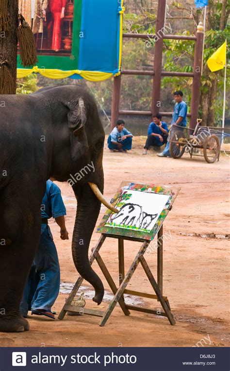 Thai Elephant Painting at PaintingValley.com | Explore collection of Thai Elephant Painting