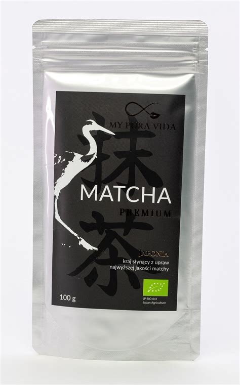 Herbata Zielona Matcha Premium Japo Ska Bio G My Pura Vida