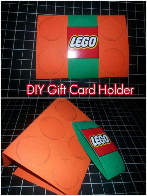 Lego Week- Lego Card & Gift Card Holder | Lego gift card holder, Lego card, Lego gift card