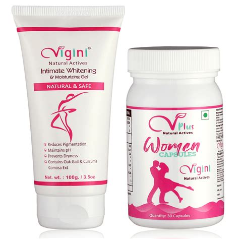 Buy Online Best Price Intimate Whitening And Moisturizing Gel 100ml And Womens Capsules 30caps