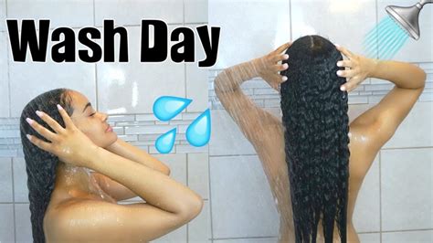 Detailed Wash Day Routine Start To Finish Transitioning Hair Youtube