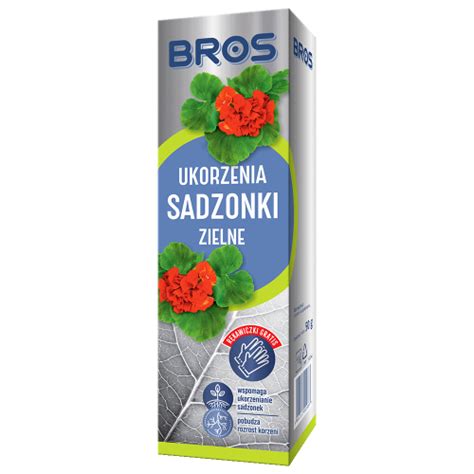 BROS Ukorzenia Sadzonki Zielne 50g SEMER Dom Ogród Budowa