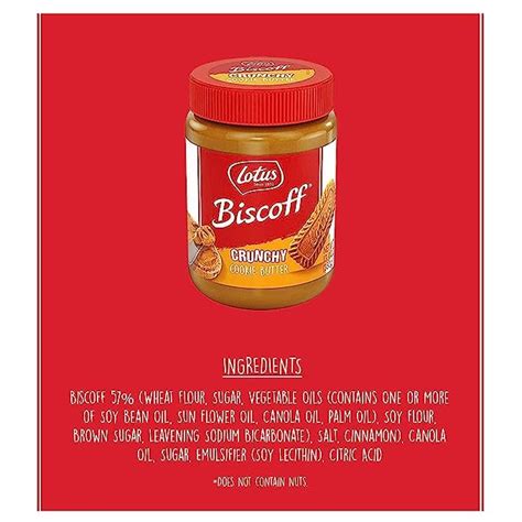 Lotus Biscoff Cookie Butter Spread 1 Crunchy 1 Creamy Non GMO