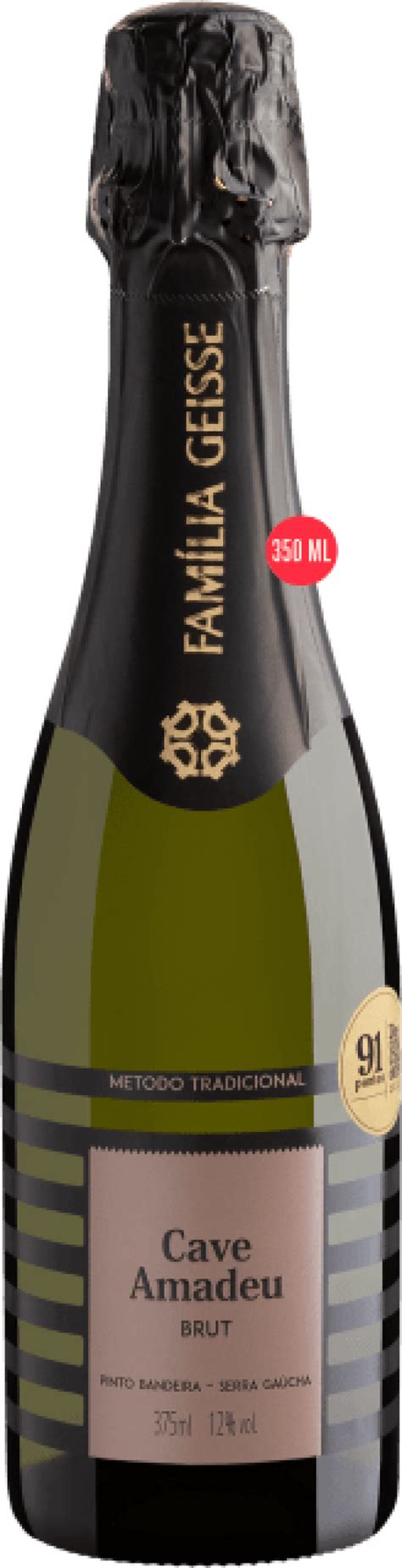 Família Geisse Cave Amadeu Brut 375mL Drinko