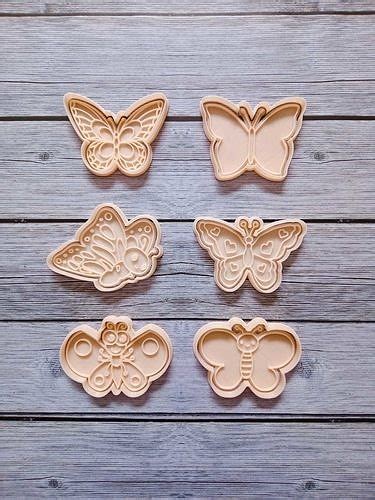 Mariposas Cortante De Galletas D Model Cgtrader