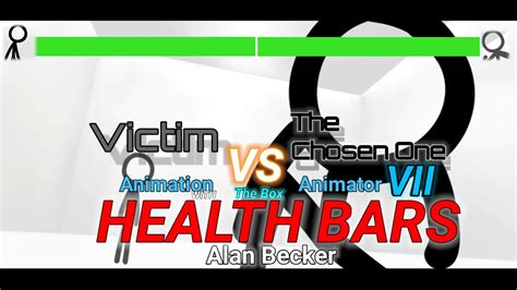 Animation Vs Animator Vii With Healthbars Victim Vs The Chosen One