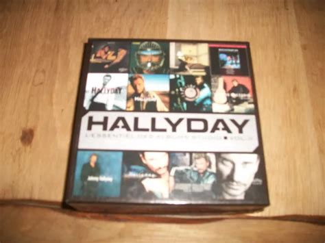 Coffret Cd Johnny Hallyday L Essentiel Des Albums Studio Volume