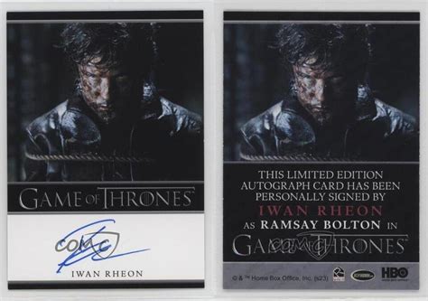 Game Of Thrones Art Images Bordered Iwan Rheon Ramsay Bolton As