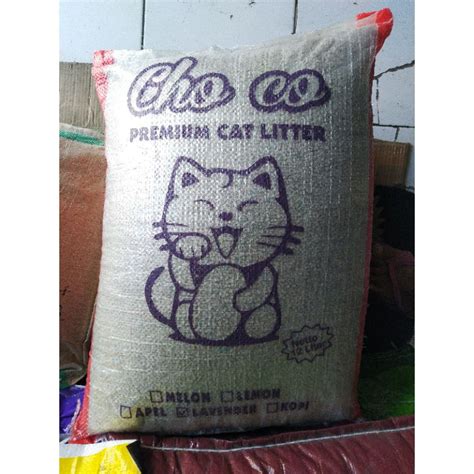 Jual Choco Premium Cat Litter Murah Pasir Gumpal Wangi Liter Shopee