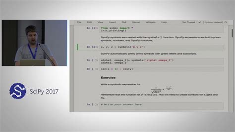 Automatic Code Generation With SymPy SciPy 2017 Tutorial Jason