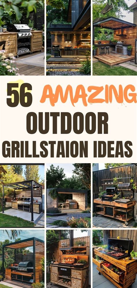 56 Outdoor Grill Stations Ideas for Every Style - DecorWithEva