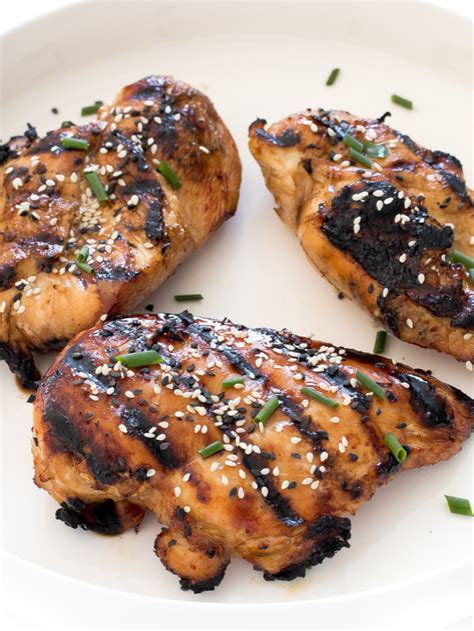 Grilled Asian Chicken Chef Savvy