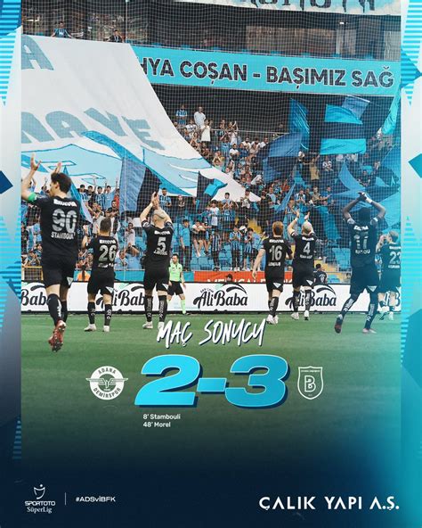 Adana Demirspor On Twitter Ma Sonucu Adsv Bfk