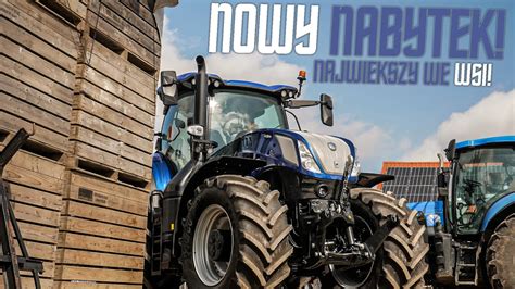 NOWY NABYTEK 2023 NEW HOLLAND T7 315HD BLUEPOWER NAJWIĘKSZY WE WSI