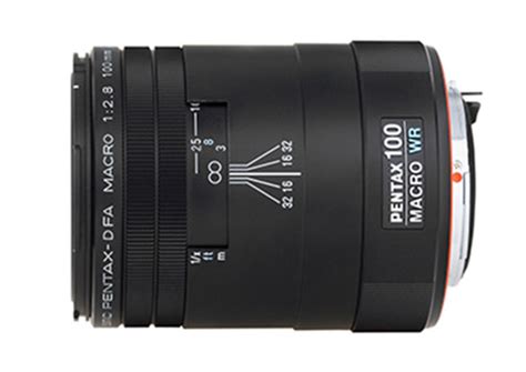 HD Pentax D FA Macro 100mm F2 8ED AW Lens From Ricoh Imaging Digital