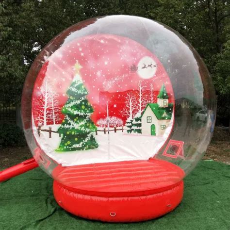 Round Inflatable Snow Globe Photo Booth For Christmas China