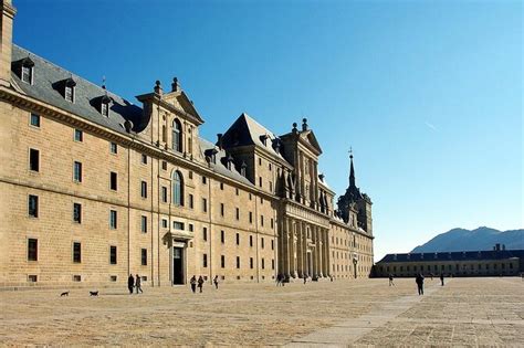 The Escorial Valley Of The Fallen From Madrid