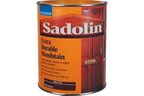 Sadolin Extra Durable Woodstain L Redwood Eakers Diy