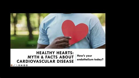 Healthy Hearts Myth And Facts About Cardiovascular Disease Youtube