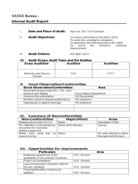 Iso 9001 2015 Audit Checklist Excel Xls Archives TEMPLATES EXAMPLE