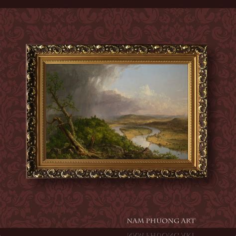 Thomas Cole the Oxbow 1836 19th Century Masterpiece Painting - Etsy