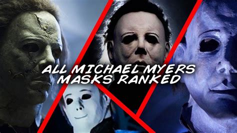 All Halloween Michael Myers Masks Ranked Worst To Best Youtube